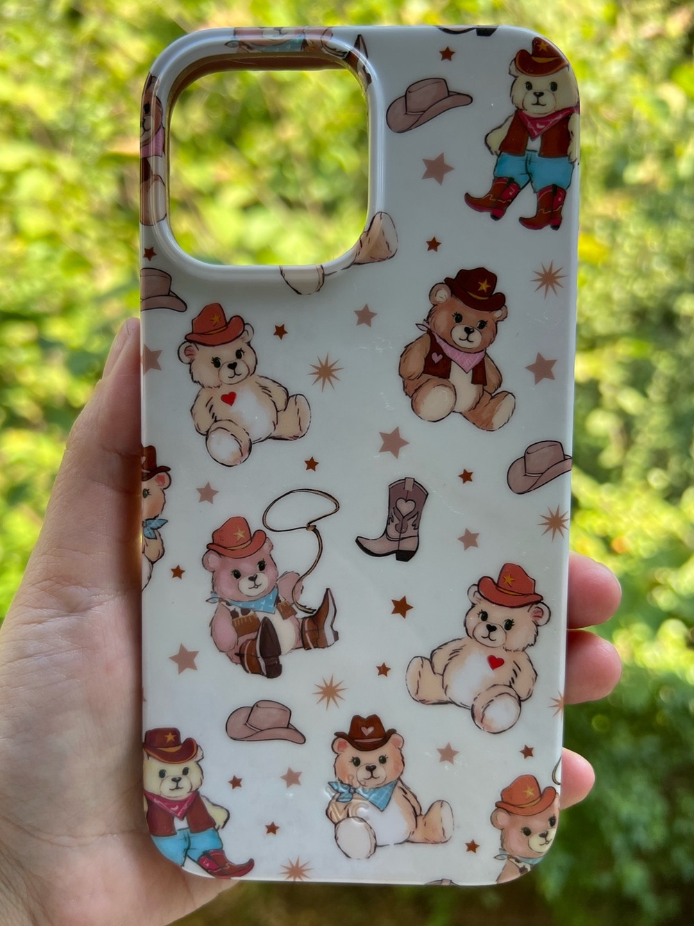 Velvet Caviar Cowboy Teddy iPhone 13 Pro Max case